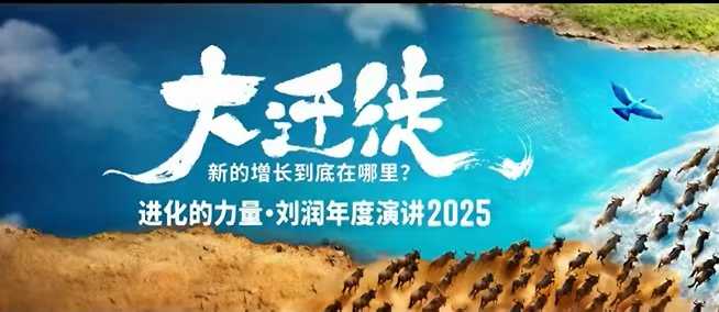 2025刘润年度演讲全程回放，大迁徙新的增长到底在哪里？-龙腾资源站