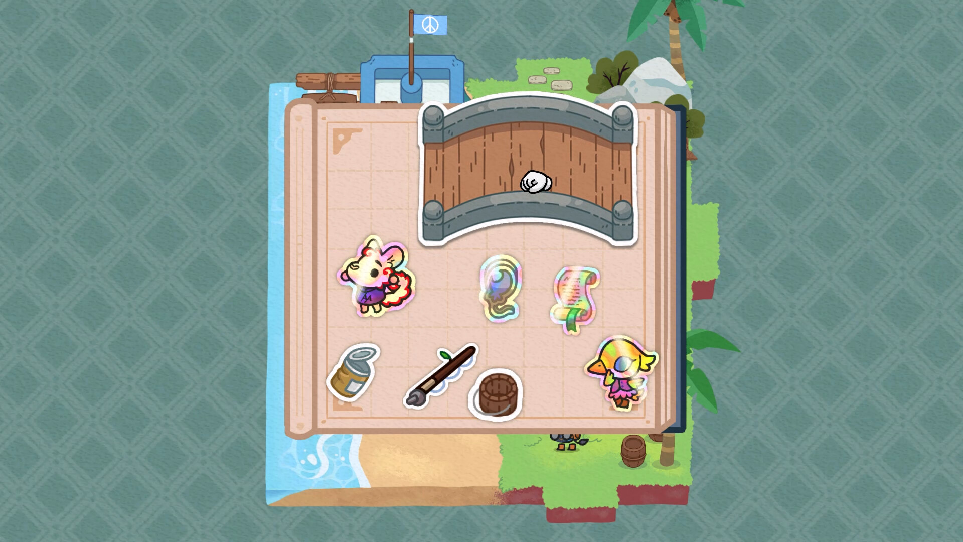 小小贴纸故事/A Tiny Sticker Tale-龙腾资源站