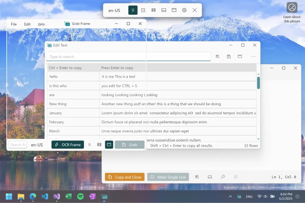 Text Grab(开源免费OCR识别软件)-龙腾资源站