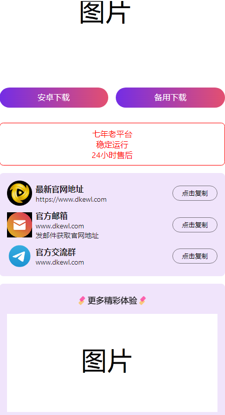2024首发最火的软件宣传单页源码-龙腾资源站