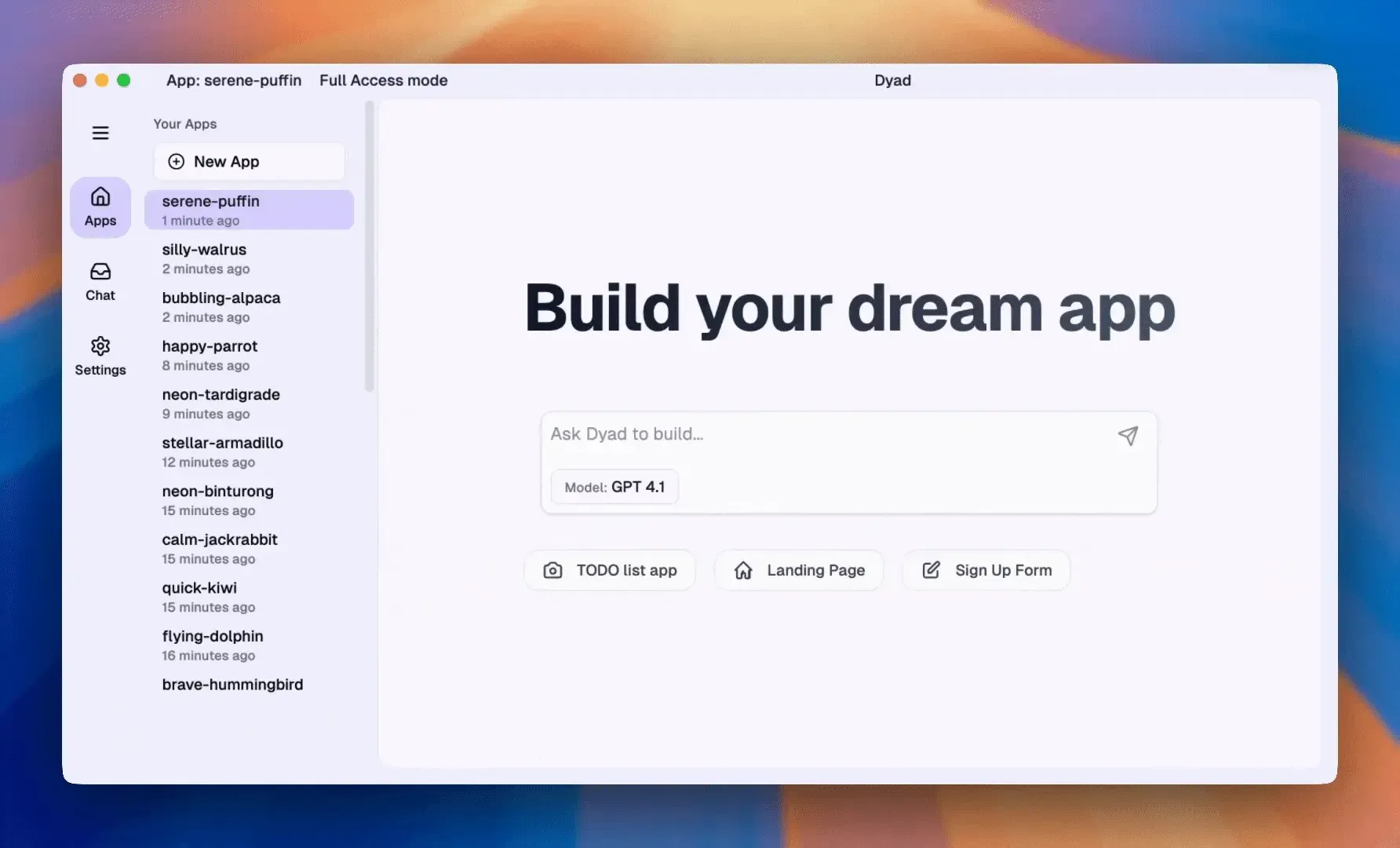 Dyad(开源本地AI应用开发工具)-龙腾资源站