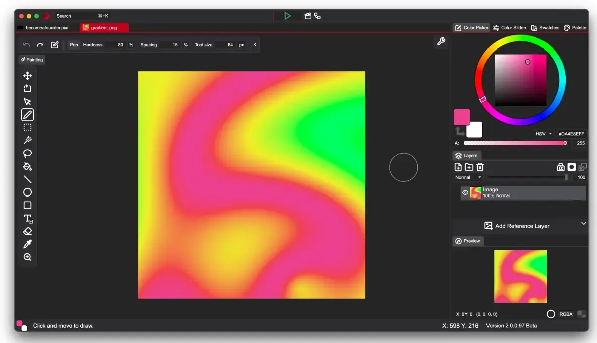 PixiEditor(开源免费2D图形编辑器)-龙腾资源站