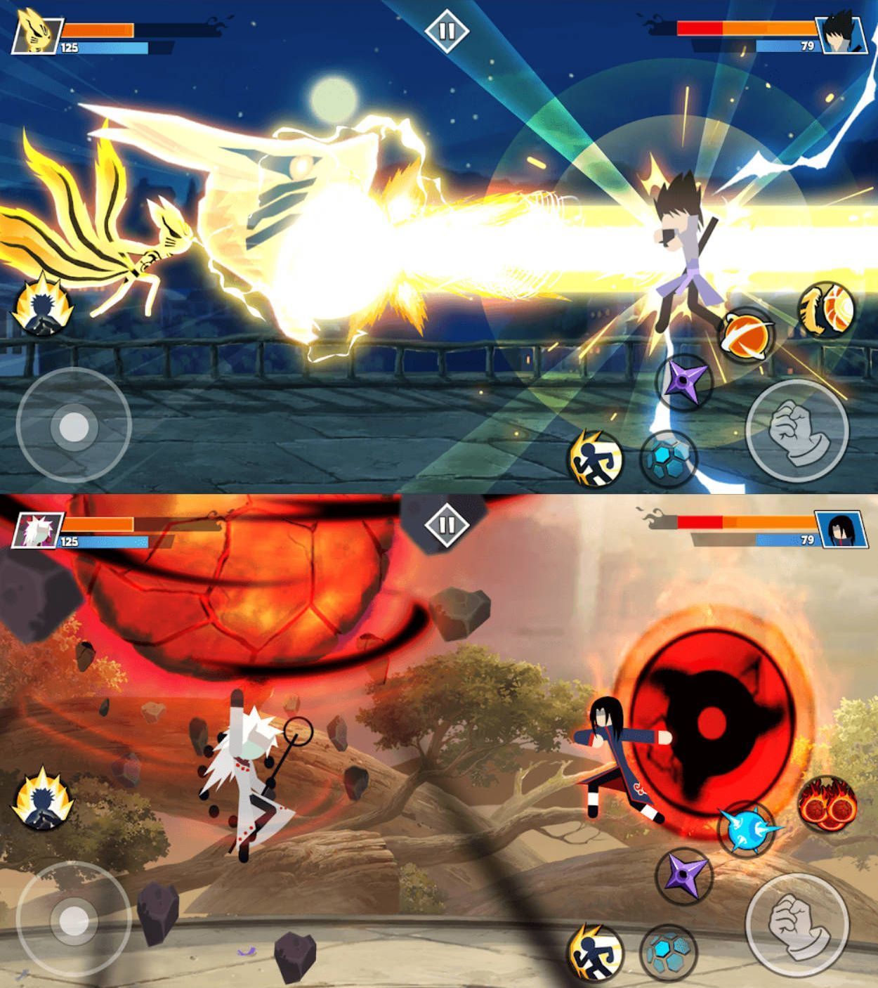 安卓火柴忍者格斗 v7.0(无限金钱，菜单)-龙腾资源站