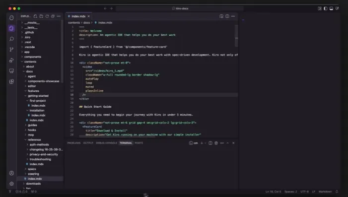 Kiro(亚马逊推出的AI编程工具)-龙腾资源站